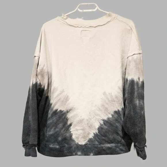 🎧 Free People Metti Ombre Crew Sweatshirt  | S (also fits M) - Picture 7 of 9